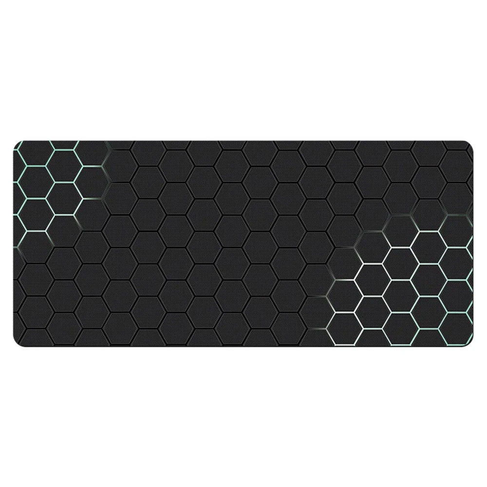 400x800x2mm Gaming Mouse Pad Honeycomb Pattern E-sport Desktop Mat - Style 1 - 1