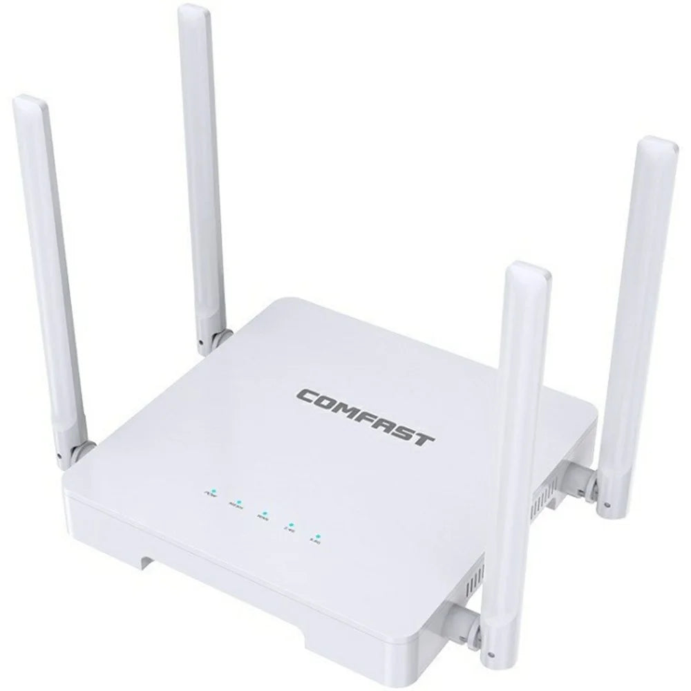 COMFAST CF-WR630AX 3000Mbps 2.4G / 5.8GHz Dual Band WiFi6 MESH Router with 4x 5dBi Antenna - 1