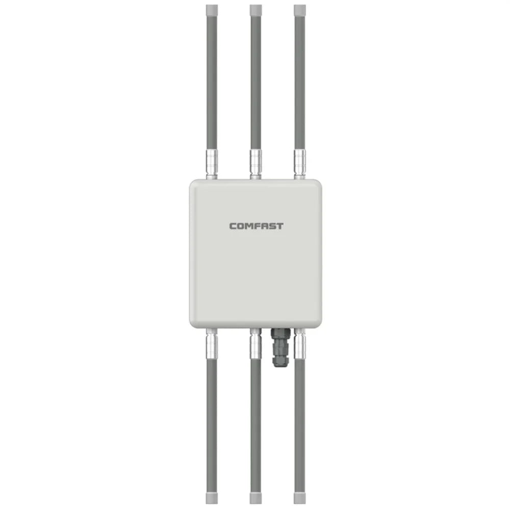 COMFAST CF-WA860 750Mbps 2.4G / 5G Dual Band Outdoor Waterproof Wireless AP Router with 6dBi Fiberglass Antennas - EU Plug - 1