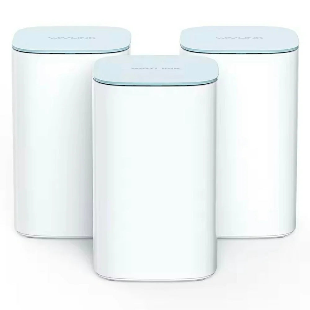 WAVLINK WN551X3 3Pcs Whole Home Mesh WiFi System with Touchlink AX3000 Speed 256 Devices Antenna System - US Plug - 1