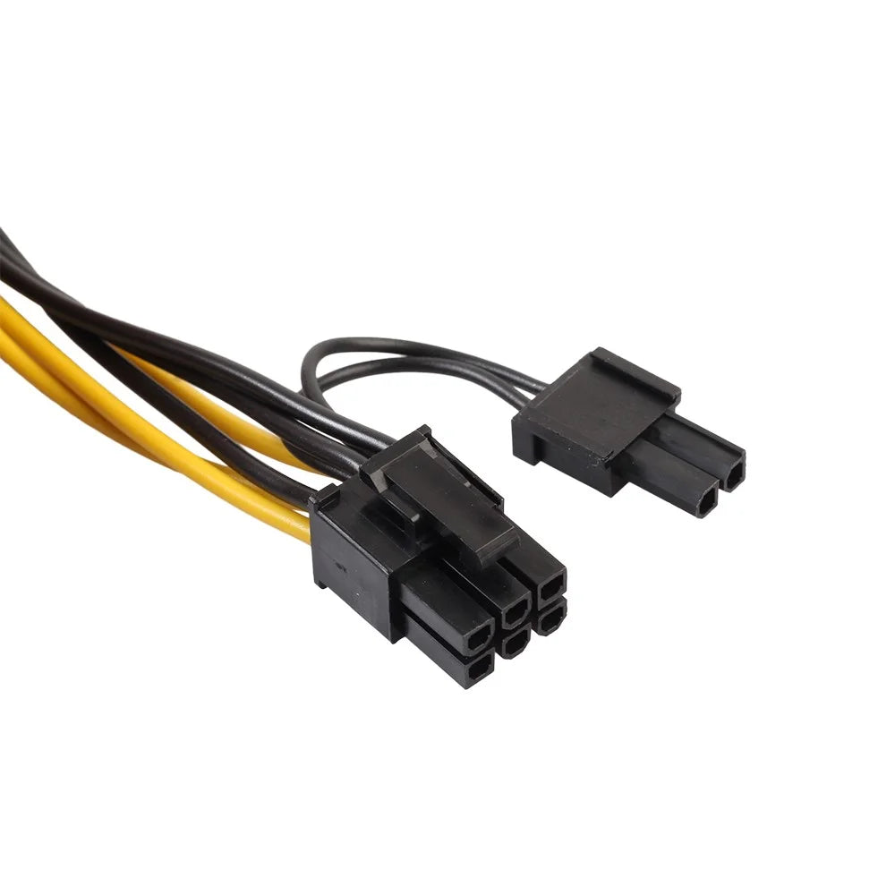 30cm PCI-Express PCIE 8Pin to Dual 8Pin Graphic Video Card Adapter Power Supply Cable - 4