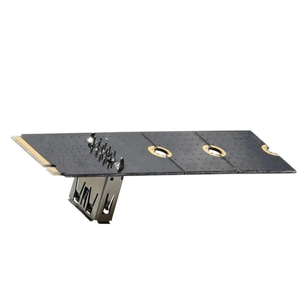 NGFF M.2 to USB3.0 Converter Adapter Graphic Card Extender PCI-E 1x to 16x Transfer Card Mining Riser Card - 2