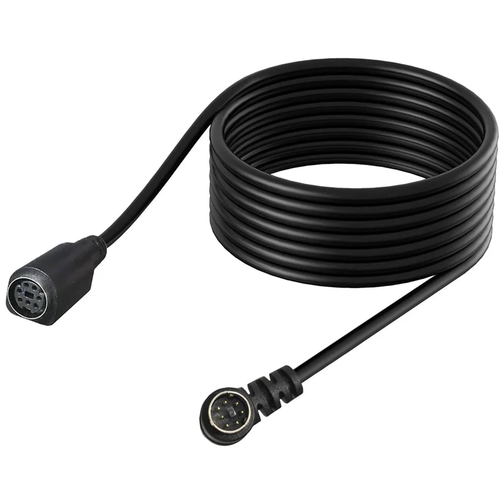 0.5m Mini DIN 7 Pin Cable Elbow Male to Female Computer Game System Extension Cord - 3