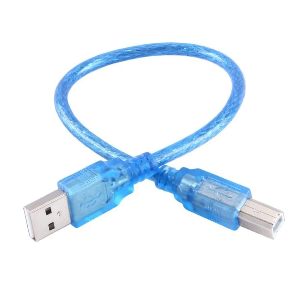 0.5m USB Printer Cable High Speed USB 2.0 Type A Male to B Male Scanner Cord - 2