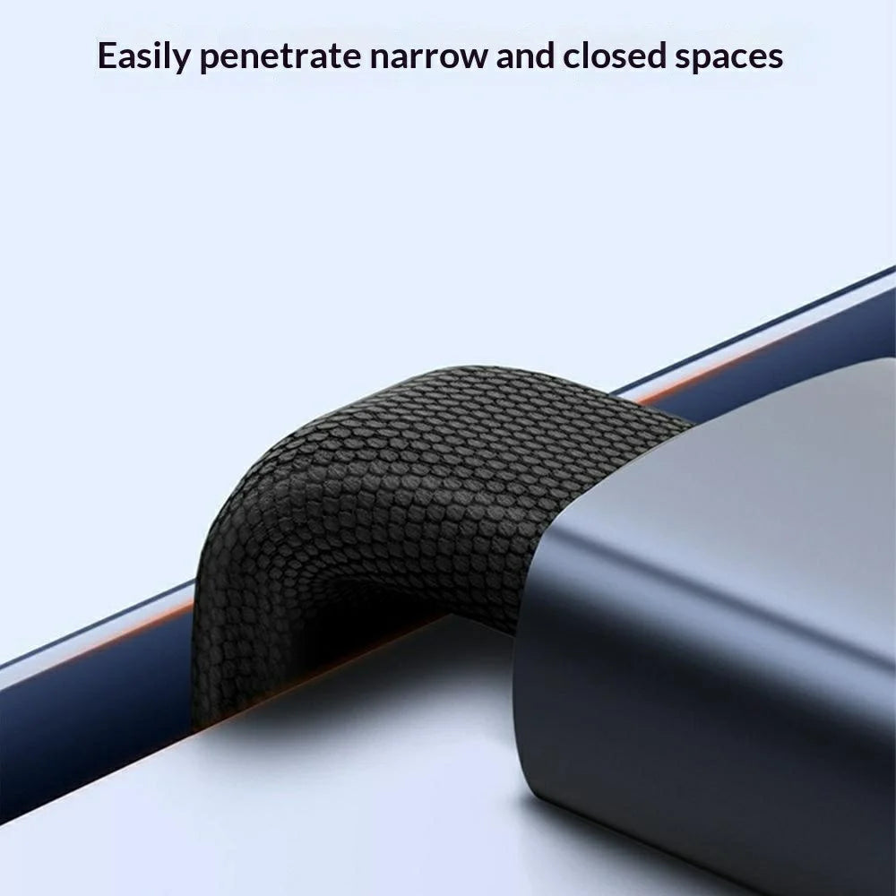 LDNIO LC241c 1m USB-C to USB-C Cable 65W PD Fast Charging Auto Power-Off Data Cord - Black - 4
