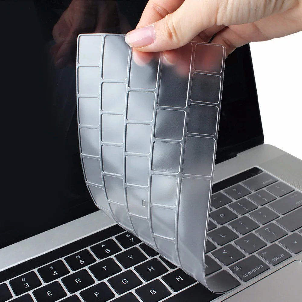 WIWU Anti-dust Waterproof TPU Keyboard Cover for MacBook Air (2020) / Pro 13 inch (2020)  / (2022) / 16 inch (2019) - 1
