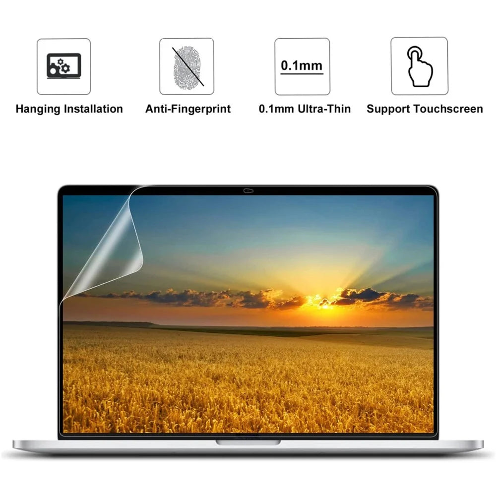 Splash-resistant Sensitive Touch Matte Soft PET Screen Protector Film for MacBook Pro 14 inch (2021) A2442 - 2