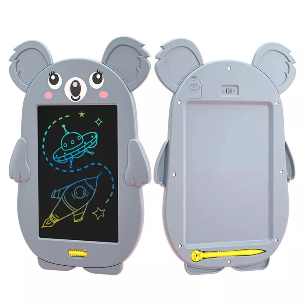 8.5 Inch Color LCD Writing Tablet Cartoon Mouse Shaped Kids Doodle Handwriting Board Children Learning Toy Drawing Pad with One-key Lock Screen Function - 7