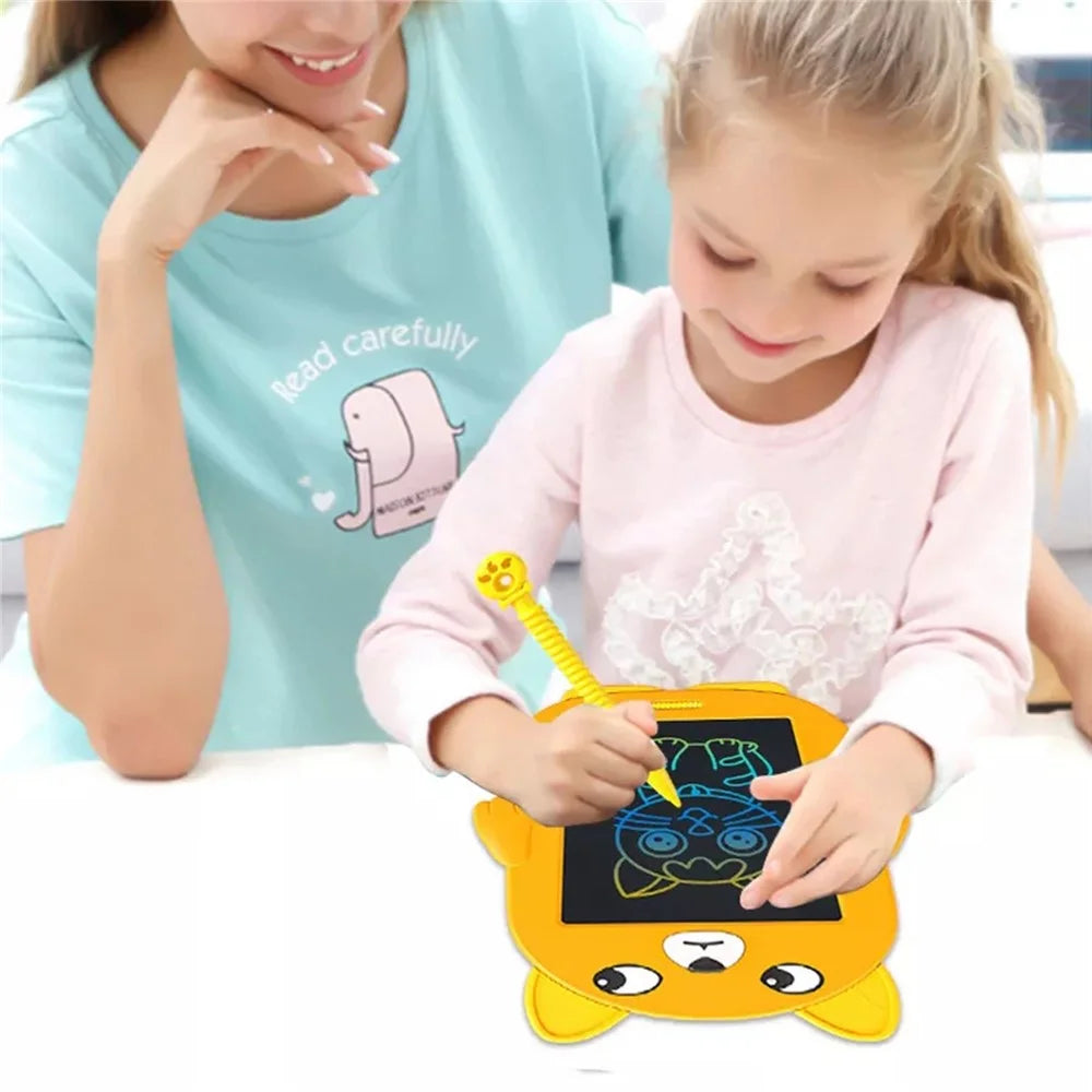 Cartoon Dog Shaped Children Doodle 8.5-Inch LCD Drawing Pad Toddler Writing Tablet Handwriting Board with Lock Function One-click Erase - 2