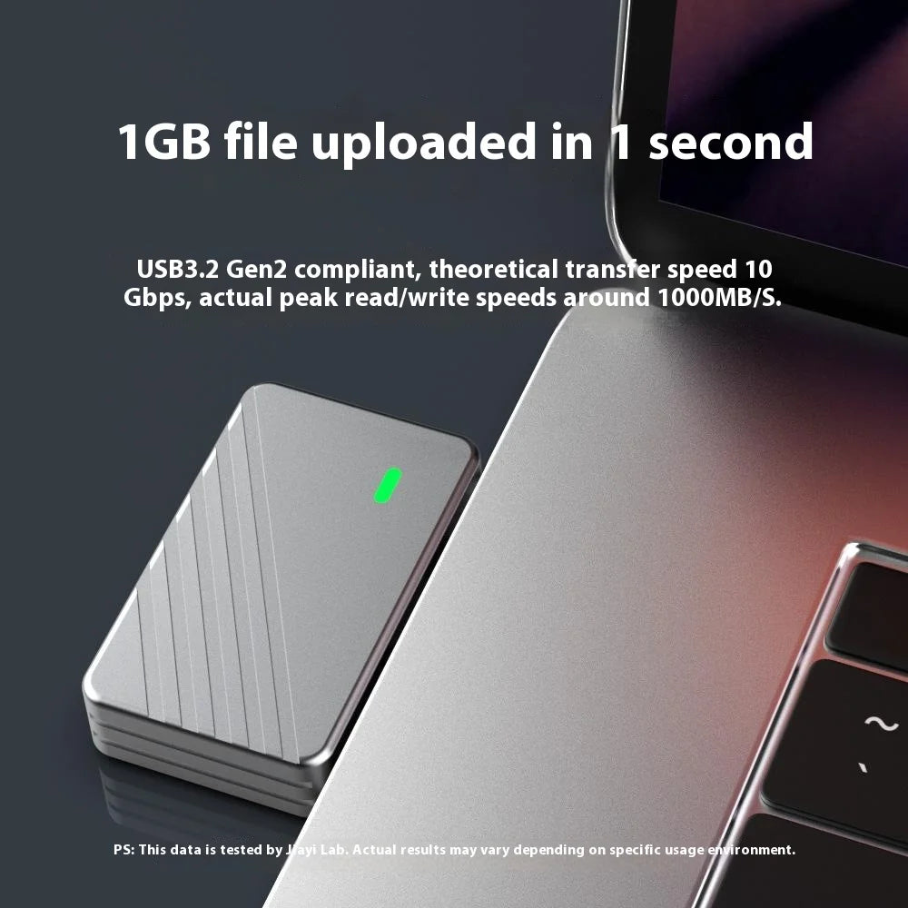 JEYI M.2 NVMe SSD Enclosure USB 3.1 Gen2 Type-C Portable Solid State Drive External Case - i9 Linglong 2230C - 4