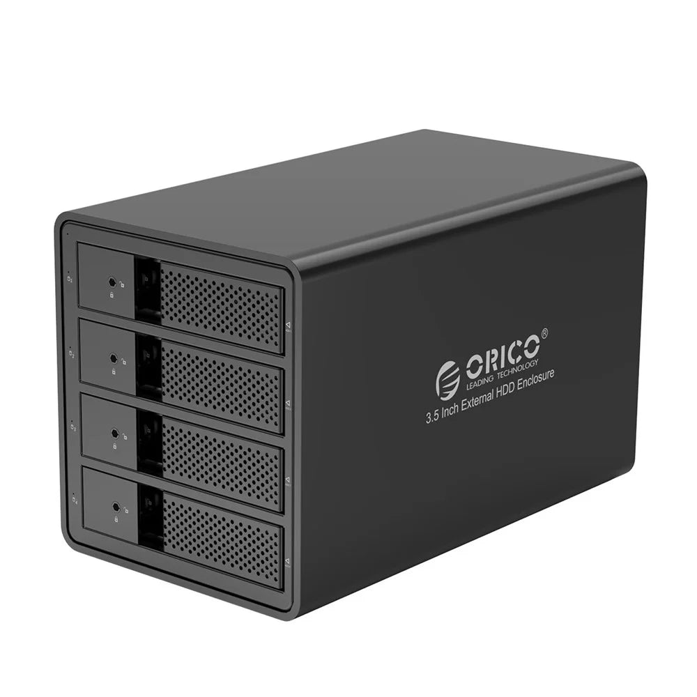 ORICO 9548U3-BK 4-Bay 3.5-inch Hard Drive Enclosure - 1