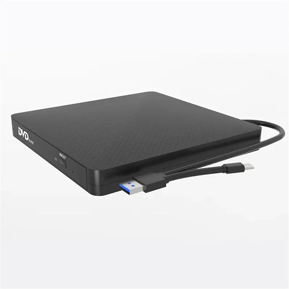 XD009 Ultra-thin Design Laptop Computer USB 3.0+Type-C DVD Drive External CD Reader VCD Burner - 7