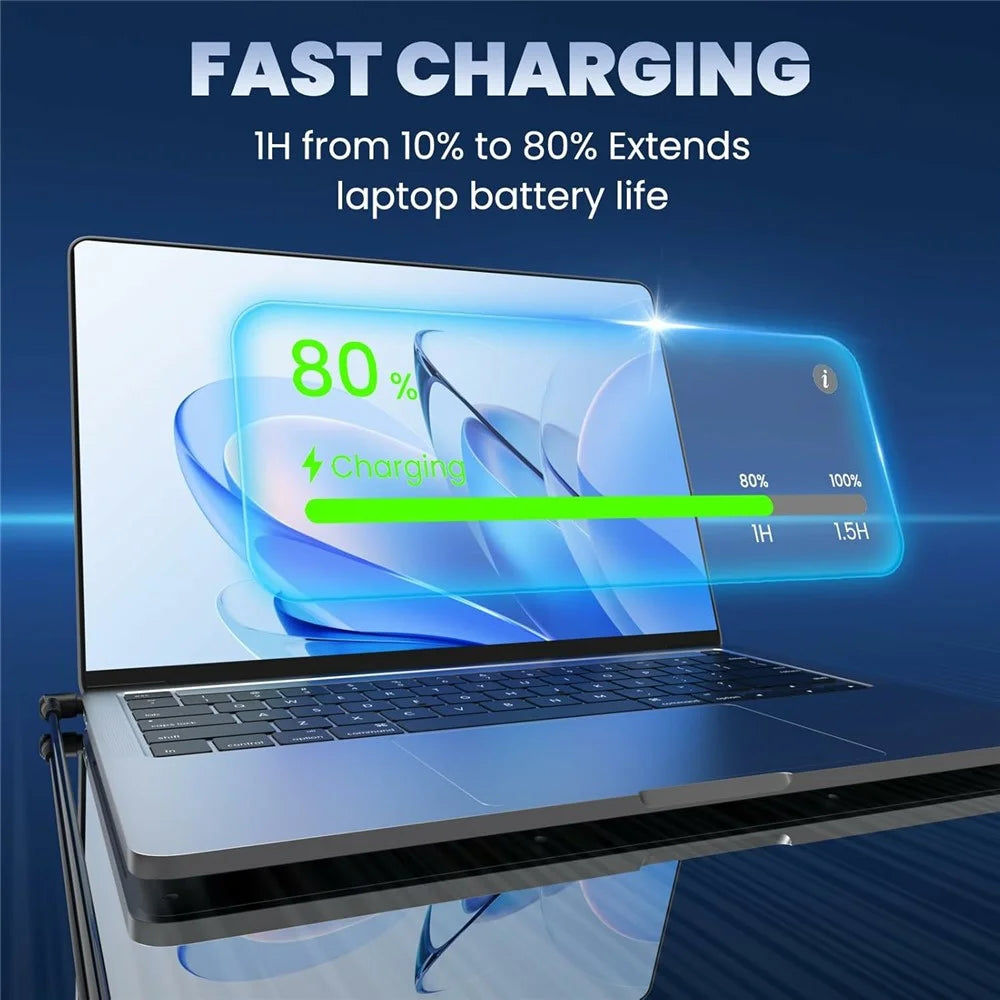 45W Fast Charging Laptop Charger for ASUS 4.0x1.35mm Power Adapter 19V 2.37A - UK Plug - 2