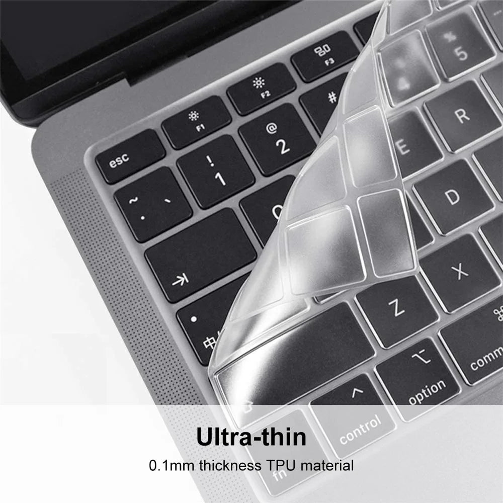 ENKAY HAT PRINCE Ultra-thin TPU Dust-proof Keyboard Protective Cover [US Version] for MacBook Air 13.3-inch (A2179/A2337) - 2