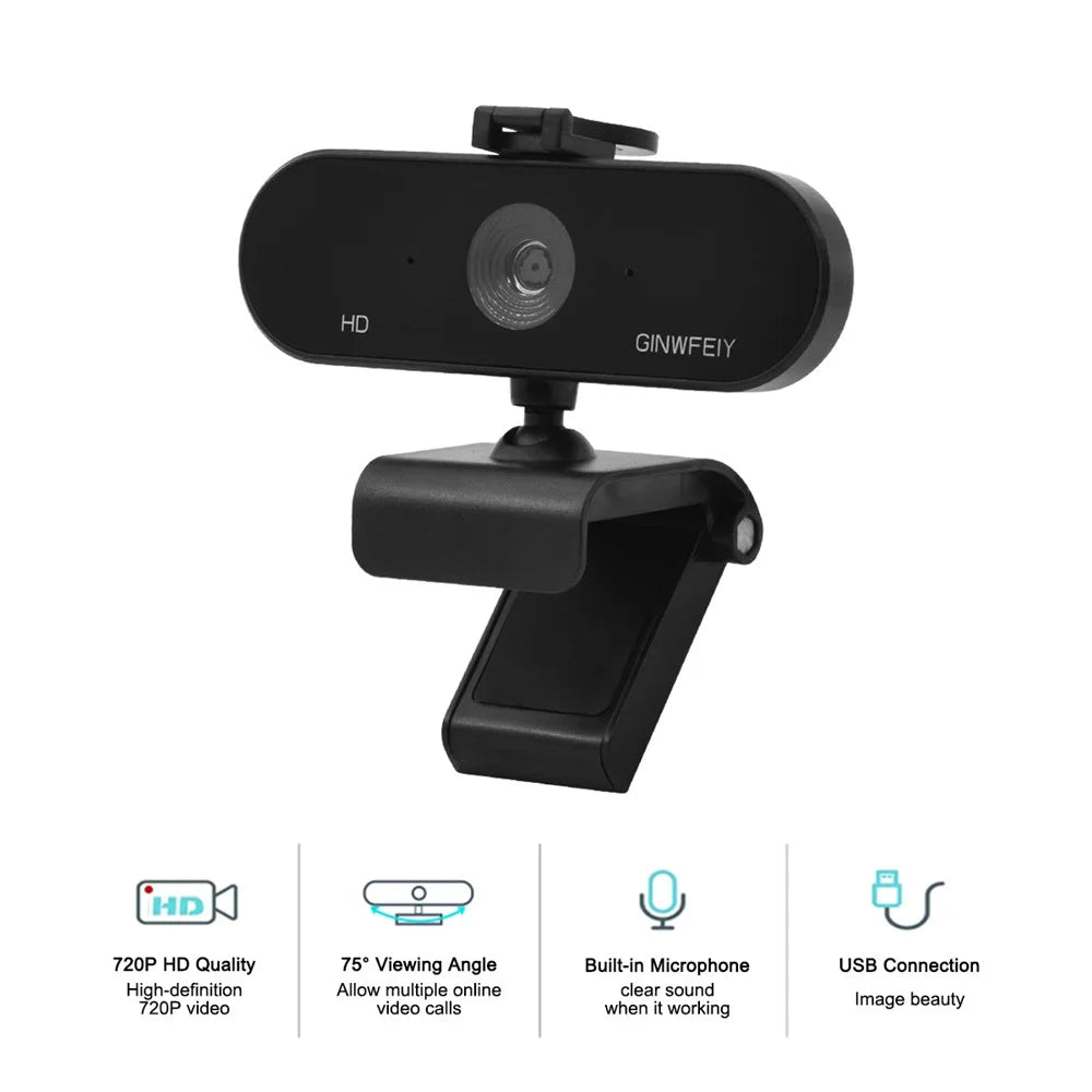 A25 HD 1080P Auto-focus Camera Live Stream Video Conference Camera with Microphone USB Webcam - 6