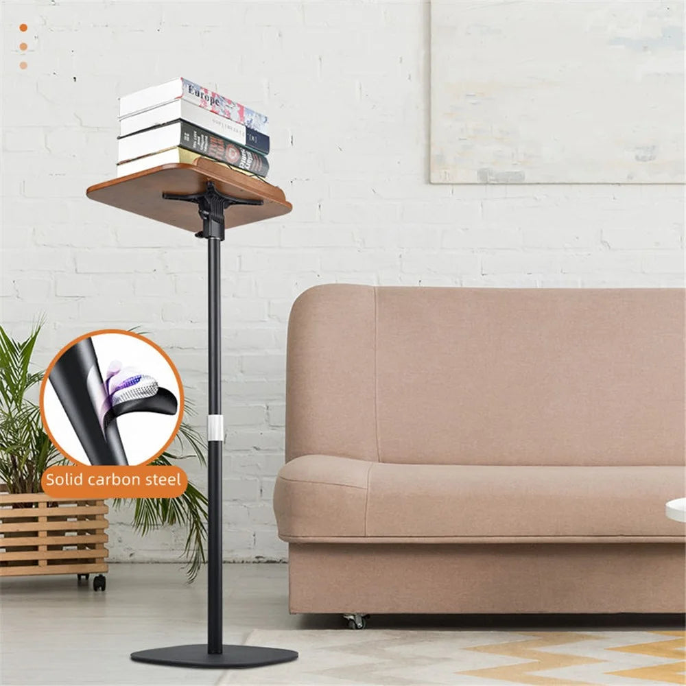 XY-32 Multifunction Laptop Tablet Display Holder Book Holder Floor Stand 50-90cm Adjustable Height - Black - 3