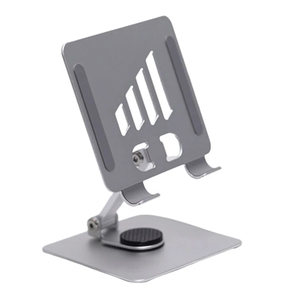 Foldable Tablet Stand Holder Aluminum Alloy 6-14 Inch Smartphone Stand Desktop Mount for Hands-free Use - 1
