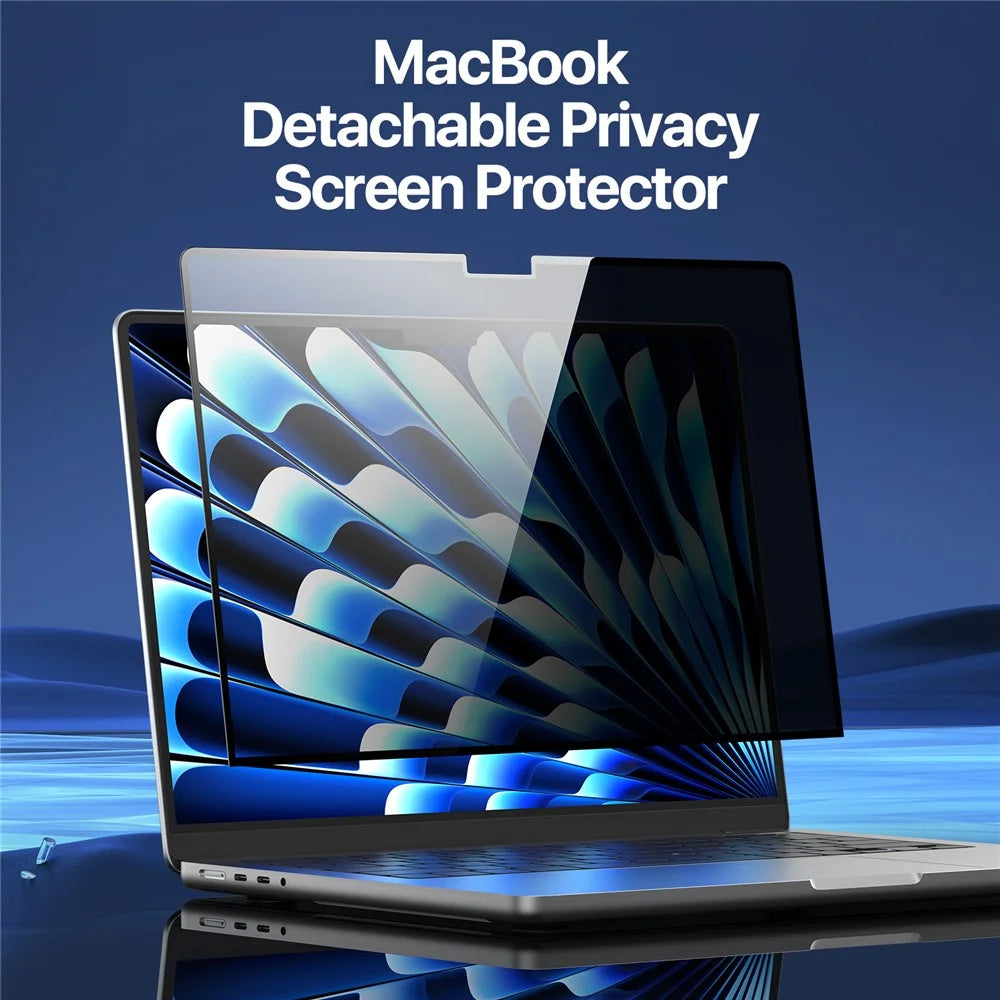 DUX DUCIS Leno Series for Macbook Air 15 inch (2023) / (2024) Screen Protector Detachable Nano Anti-Peep PET Film - 3
