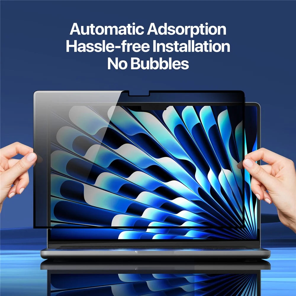 DUX DUCIS Leno Series for Macbook Air 15 inch (2023) / (2024) Screen Protector Detachable Nano Anti-Peep PET Film - 7