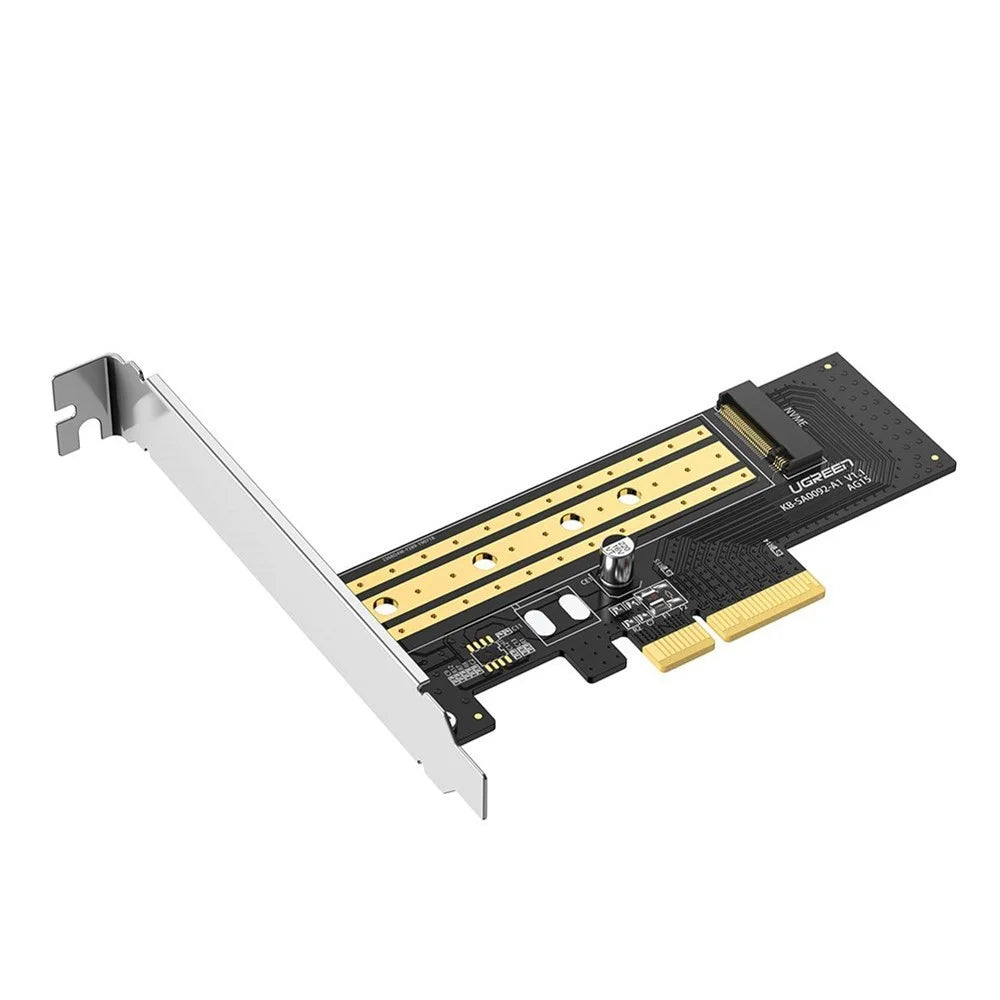 UGREEN M.2 NVME to PCle 3.0 Adapter High Speed Computer Expansion Cards SSD Conversion Card with Bracket - 1