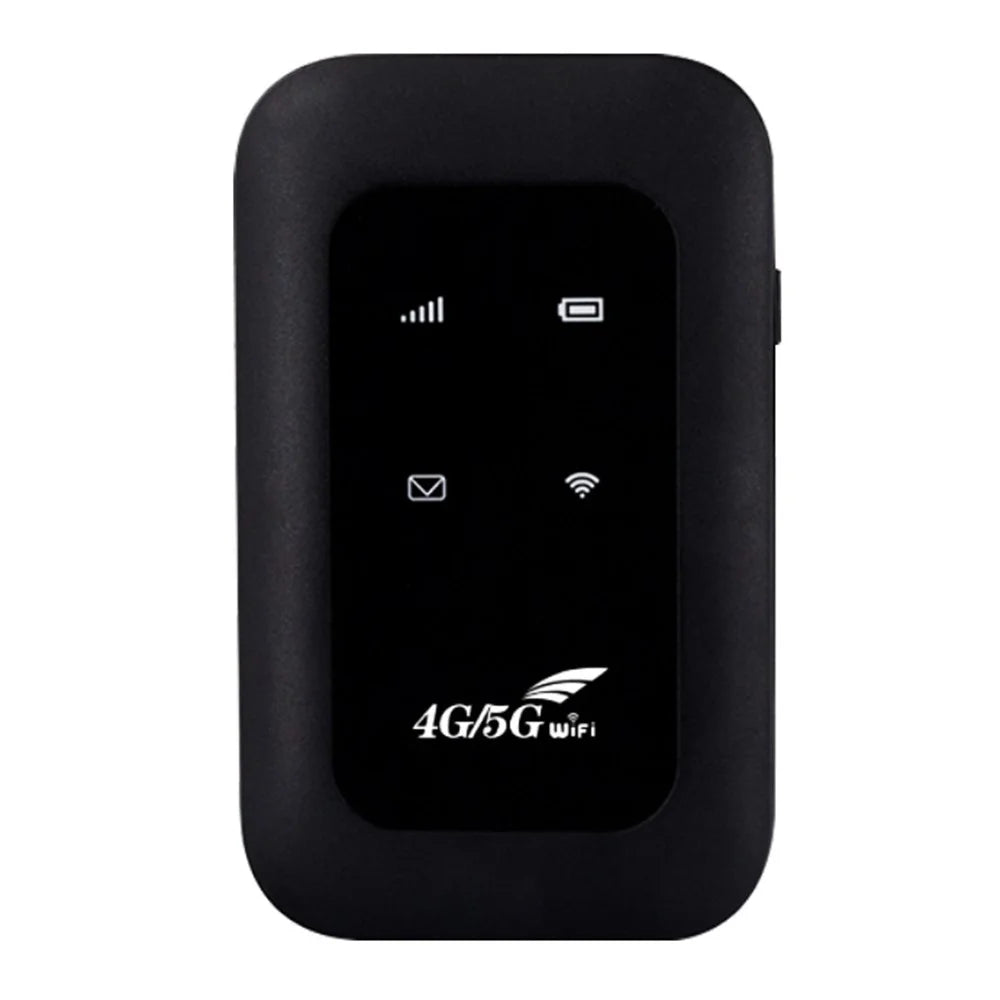 MF800 4G LTE Portable Mobile WiFi Router 150Mbps SIM Card Slot Extender Modem Dongle, Eurasian Version - Black - 2