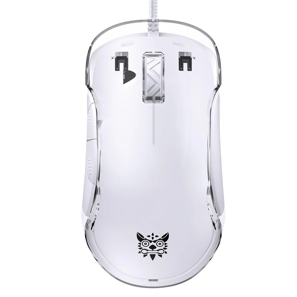 ONIKUMA CW925 USB Wired Gaming Mouse RGB Light Computer Laptop Mice - White - 2