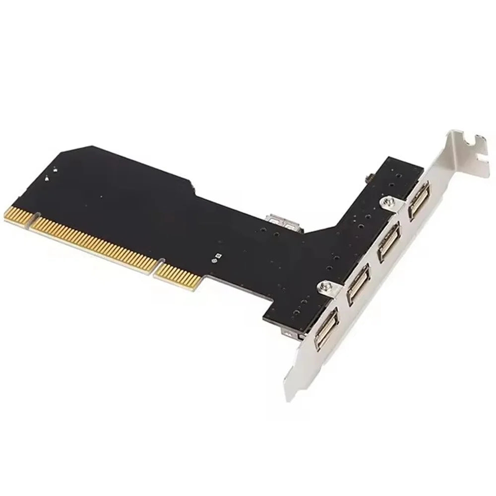TXB045 NEC Chip PCI to 5 USB2.0 Adapter Card for Desktop PC TXIC USB2.0 Expansion Card - 2