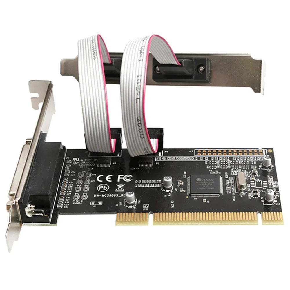 TXB182 2 Serial + 1 Parallel RS232 Expansion Card 1P2S Printer PCI Connection Card - 2
