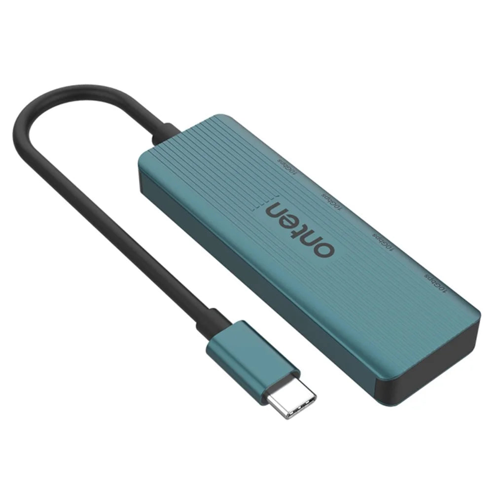 ONTEN UC620 15cm Cable Type-C to 4xUSB-C USB3.2 Gen2 Ports USB Hub Laptop Phone Adapter - 1