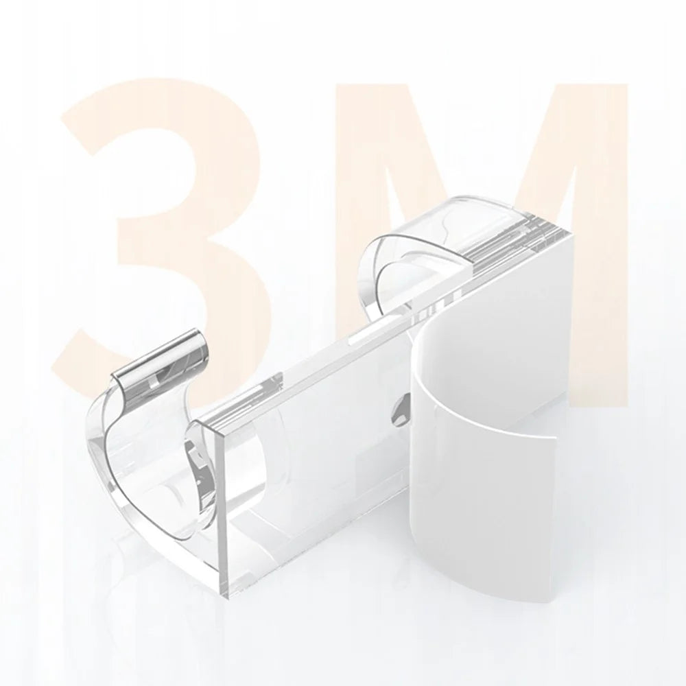 CABLECREATION CT1003 50Pcs Large Size Punch-free Self-adhesive Wire Fixing Clip Network Cable Desktop Organizer - 6