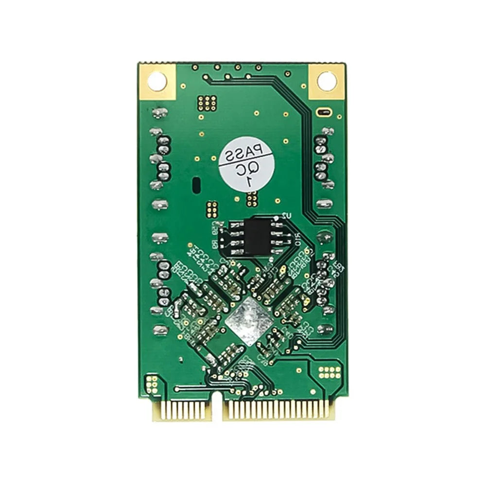 Mini PCI-E 88SE9215 4-Port SATA 6G Expansion Card SATA-3 Hard Disk Conversion Adapter Card - 5