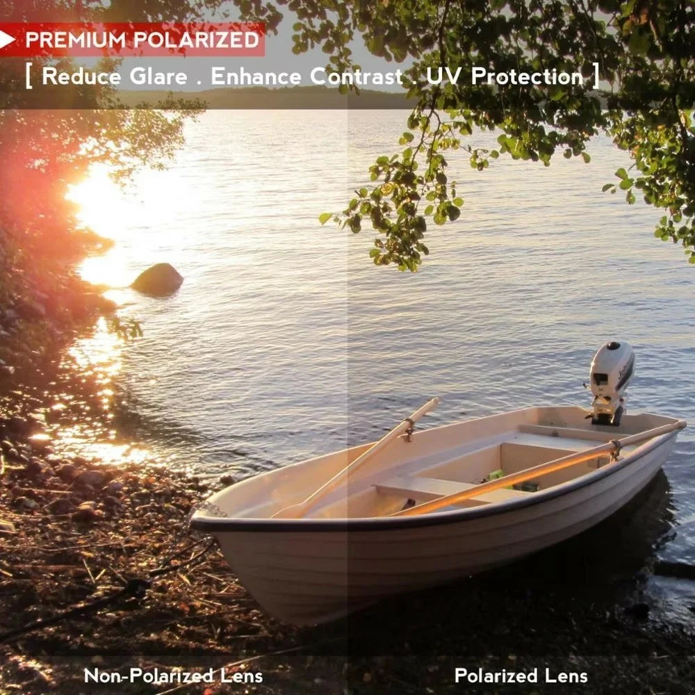 1 Pair Replacement Lenses for Oakley Holbrook XL Sunglasses Lenses - Red - 3