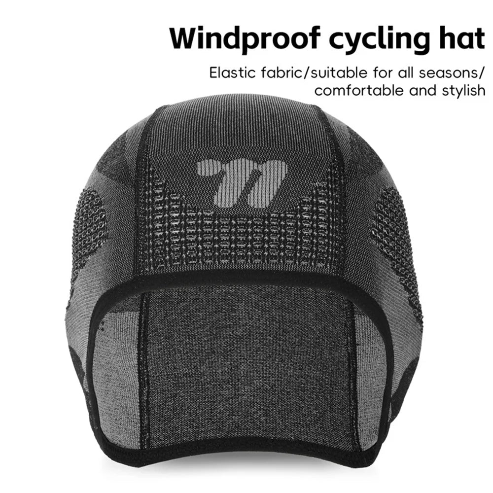 WEST BIKING YP0201449 Outdoor Motorcycle Bicycle Head Cap Winter Breathable Helmet Lining Hat - 2