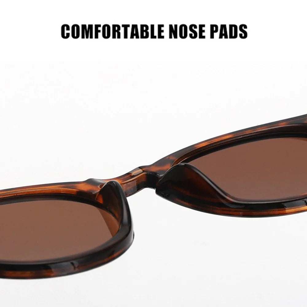 13028 Retro Round Sunglasses Vintage Style Shades Rivet Decor Sun Glasses - White / Gray - 2