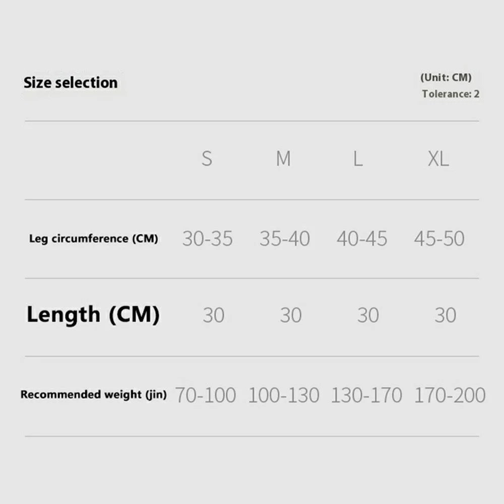 GOUNOD HJ078 1Pc Compression Knee Sleeve Knitted Non-Slip Sports Running Knee Support Brace - Black S - 6