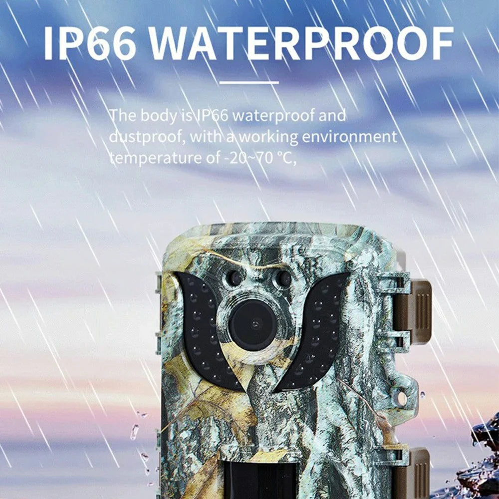 DL005 Outdoor Night Vision Wildlife Monitoring Hunting Camera 1080P HD PRI Infrared Trail Camera - 6