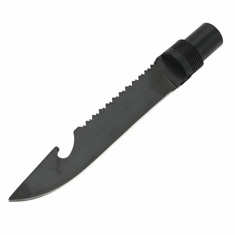 G02 Hiking Camping Foldable Pole Aluminum Alloy Trekking Pole Knife Screwdriver Tool - 2