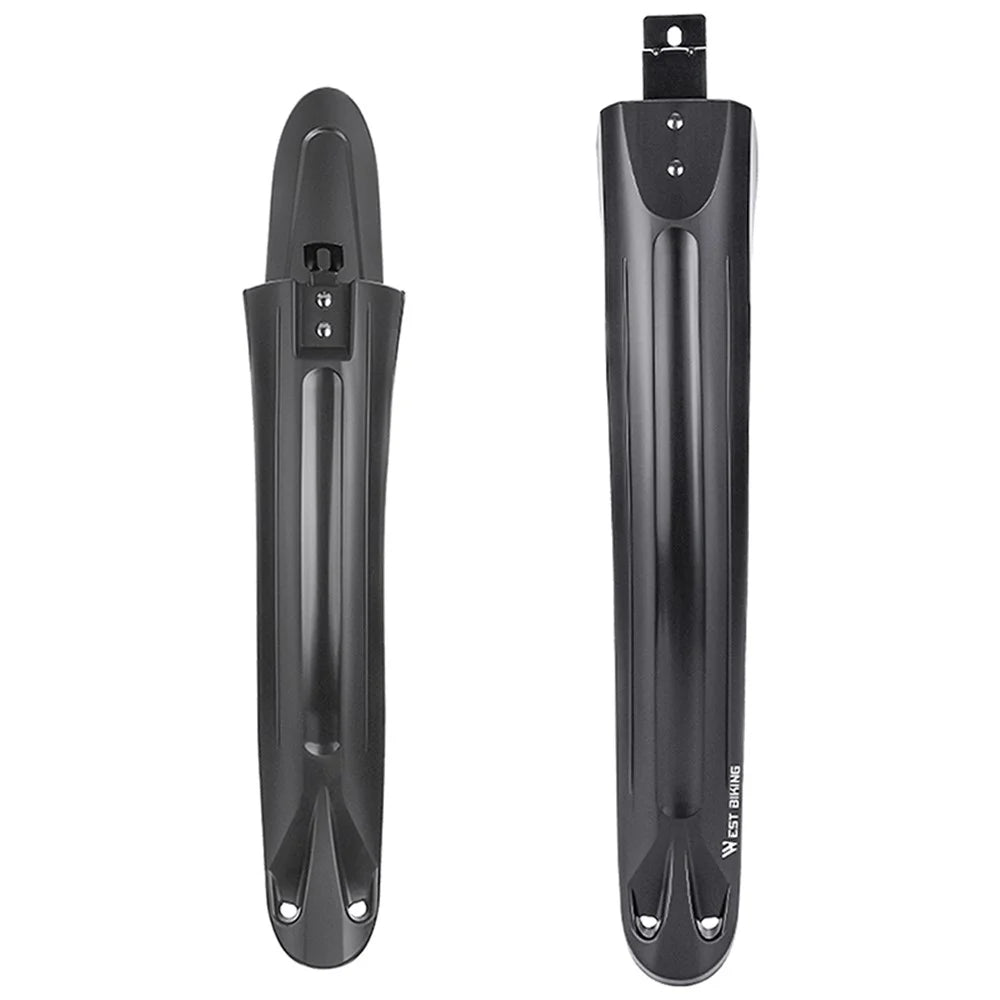 WEST BIKING YP0714028 1 Pair Arc Design Front and Rear Mountain Bike Widened Fenders - 3