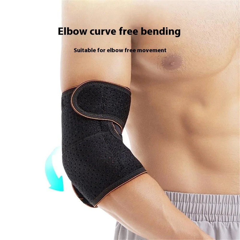 GOUNOD HS040 1Pc Sports Elbow Support Joint Protection Elbow Sleeve Compression Arm Guard - Black - 5