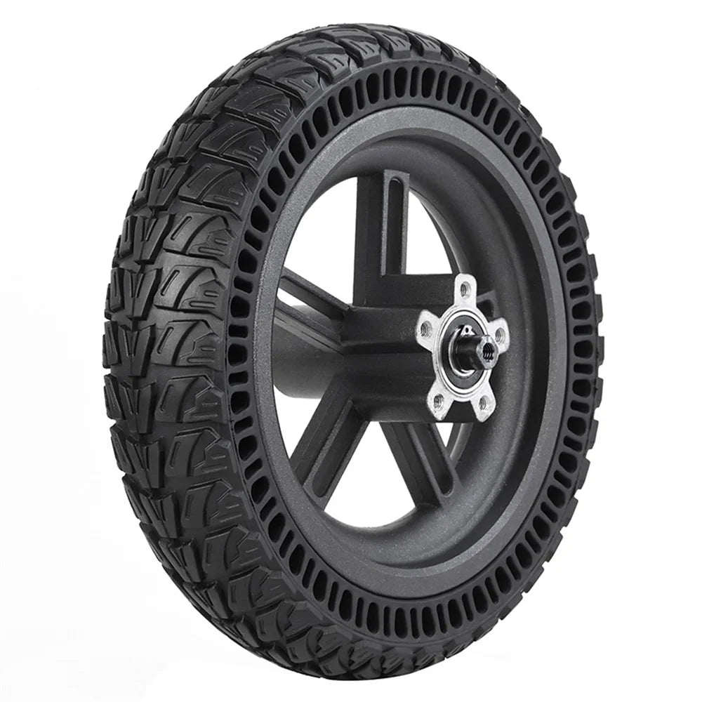 1 Pair 9-Inch Solid Tire for Xiaomi M365 Pro / Pro 2 / Pro 3 Electric Scooter, 350W Front Wheel Motor Hub and Rear Wheel Hub Assembly - 2