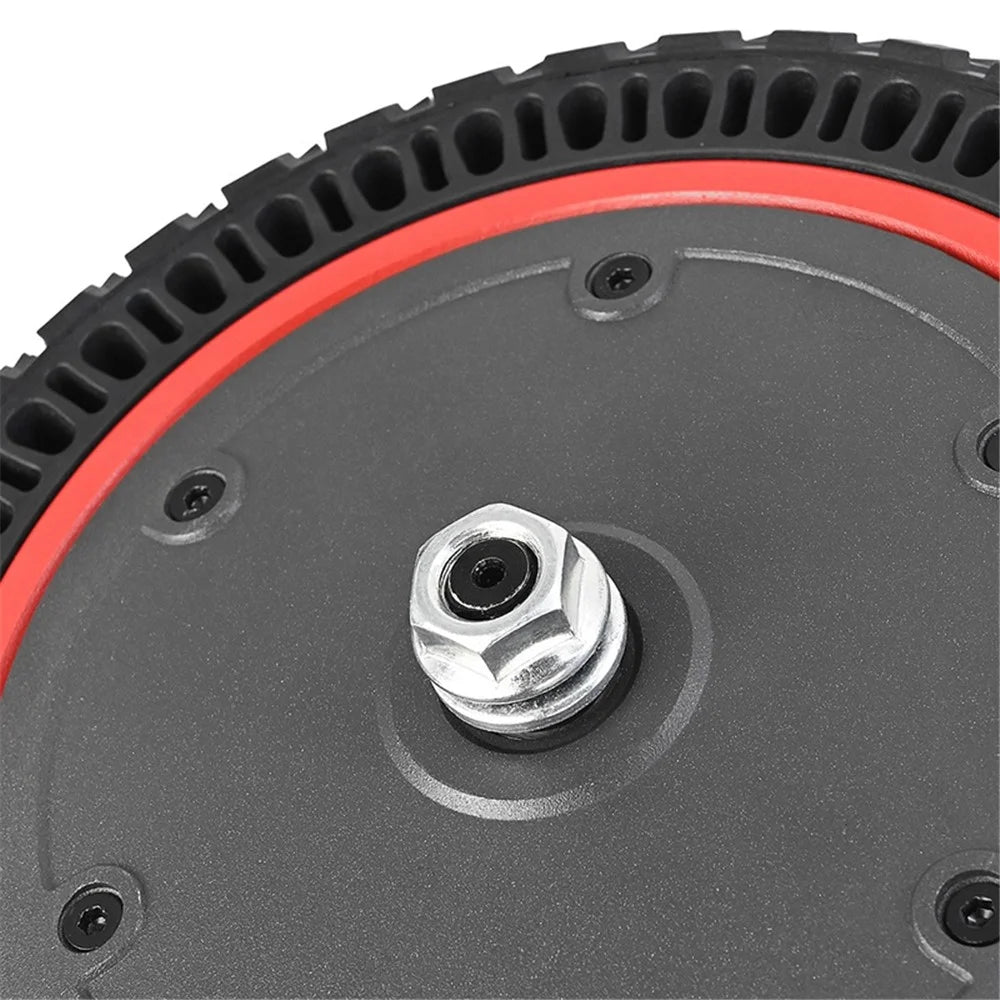1 Pair 9-Inch Solid Tire for Xiaomi M365 Pro / Pro 2 / Pro 3 Electric Scooter, 350W Front Wheel Motor Hub and Rear Wheel Hub Assembly - 5