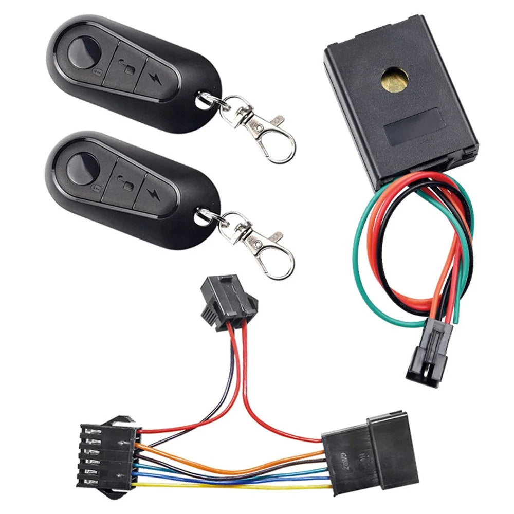 CITYNEYE 36-72V Electric Scooter Alarm Security System E-bike Remote Control Alarm Anti-theft Lock - 1