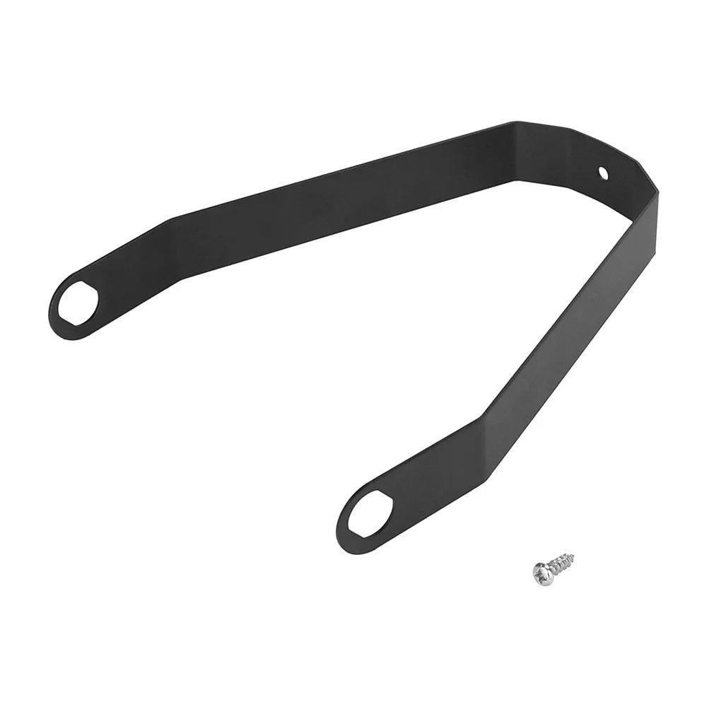 For Ninebot Max G30 Rear Fender + Fender Bracket + Taillight Electric Scooter Parts Kit - Black Bracket - 2
