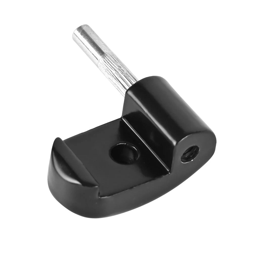 LYXM157 For Xiaomi M365 Electric Scooter Front Folding Hook Lock 304 Stainless Steel Buckle Latch Kit - Black - 2