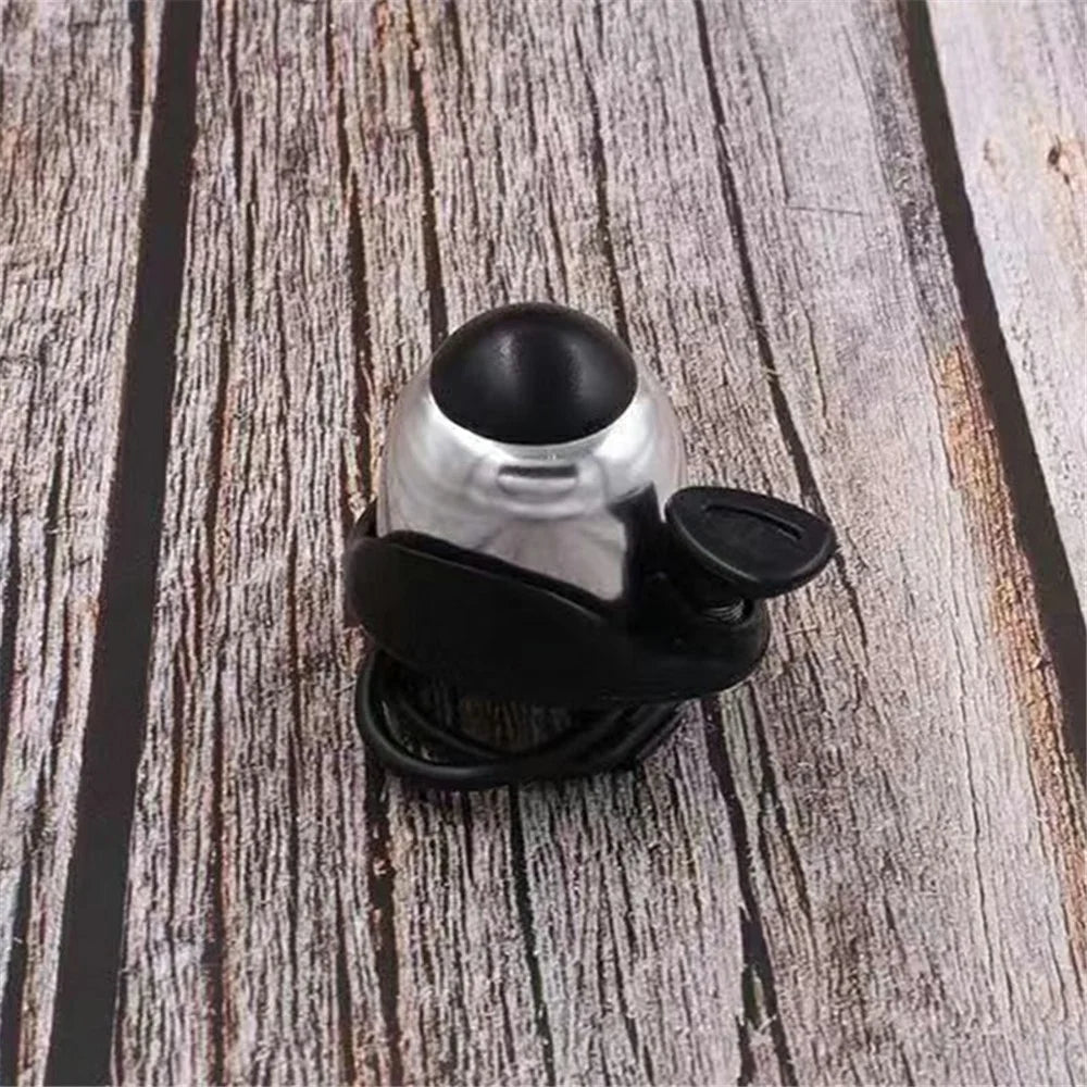 For Ninebot ES Series Electric Scooter Ring Safety Warning 360 Degree Rotatable Bicycle Bell - Black - 4