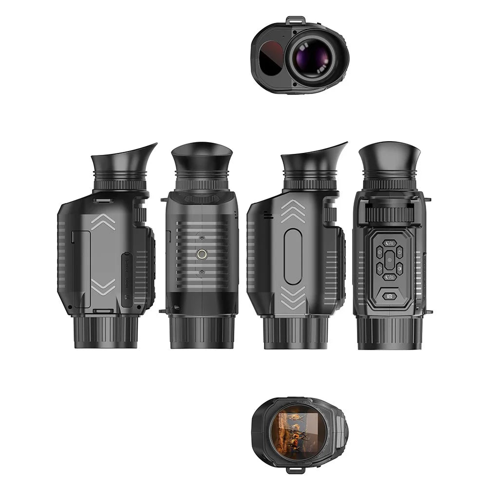 D15 WiFi Night Vision Monocular Camera 4K Video 64MP Photo 28X Zoom for Wildlife Observation, with 32GB Memory Card - 7