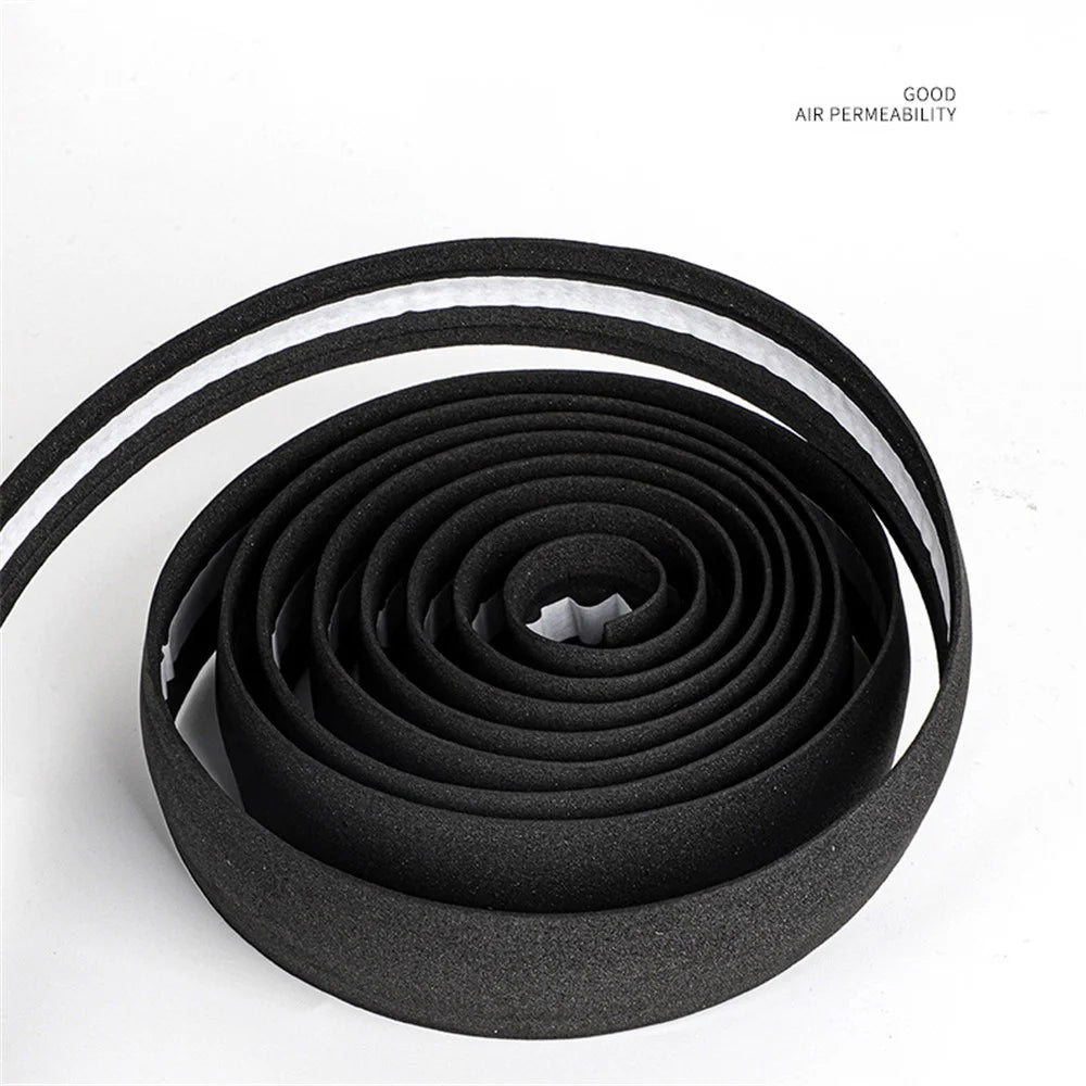 WEST BIKING YP1602782 Cycling Handlebar Tape Shockproof Cycling Wrap with End Plug and Bike Bell - Black - 5