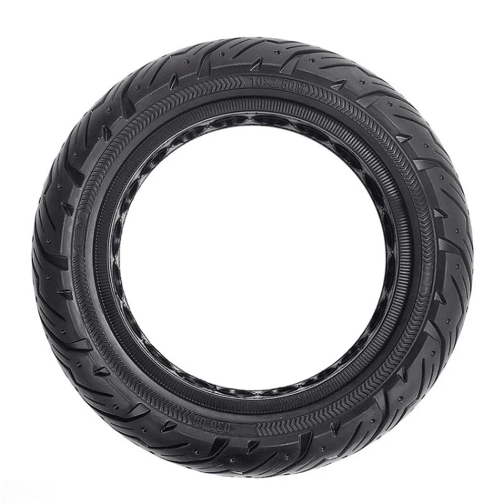 For Ninebot G30 Max Electric Scooter 10x2.5 Inch Solid Tire Rubber Anti-explosion E-Bike Replacement Wheel - 2