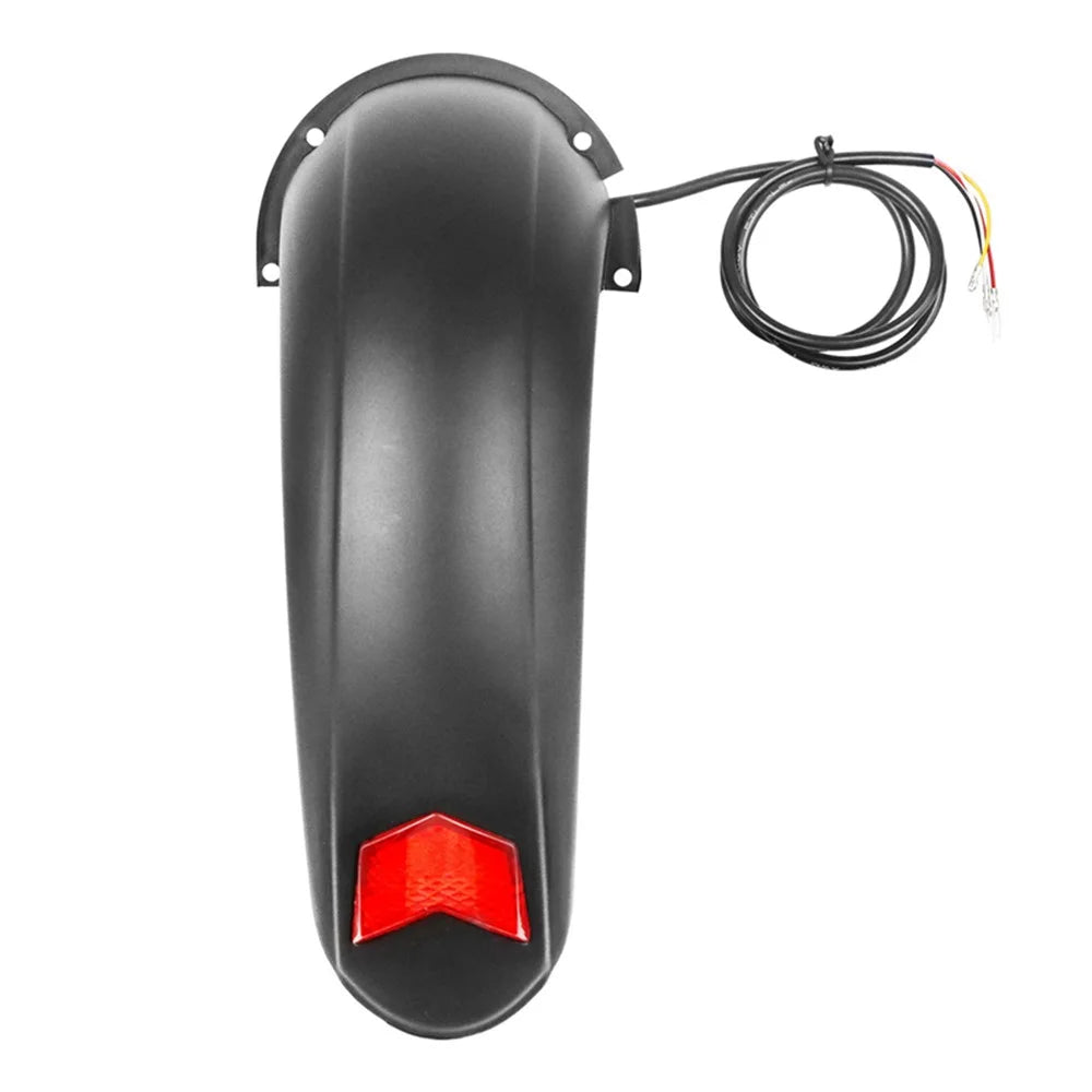 Mudguard with Rear Light for Kugoo M4 Scooter Plastic Mud Rear Fender Replacement - 2