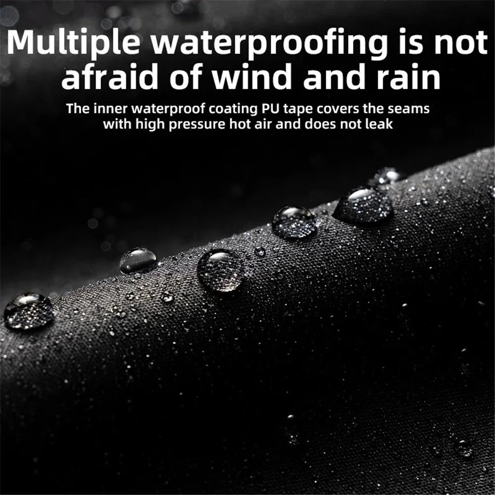 ROCKBROS YPY022 Cycling Raincoat Women Men Outdoor Camping Hiking Rain Poncho with Hood - 5